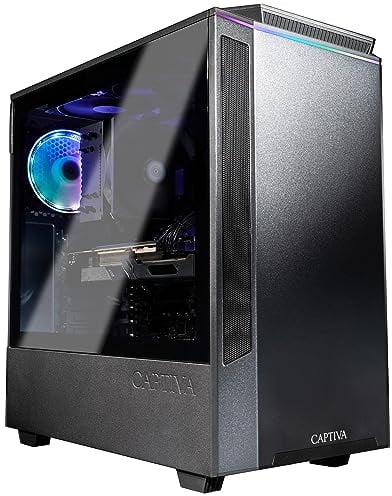 Captiva PC Workstation R78-732 | AMD Ryzen 7 5700X | Mainboard B550M | 32GB DDR4 RAM | RTX 3060 12GB | 1TB M.2 SSD | Windows 11 Home