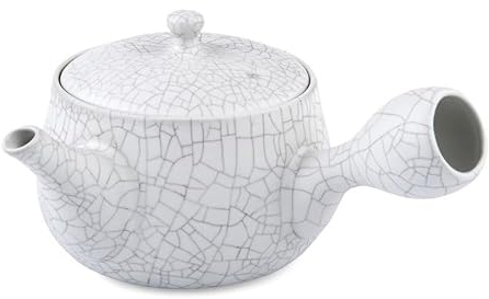 Teeladen Herzberg MAOCI Kyusu Théière claire en mosaïque 600 ml avec poignée latérale, 46012