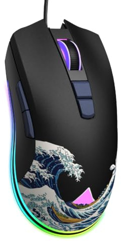 COSTOM Womier USB Wired Gaming Mouse for PC Computer Windows Mac Laptop