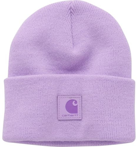 Carhartt Unisex Kinder Kids' Knit Watch Hat Beanie-Mütze, Krokusblüte, 8-14 Jahre