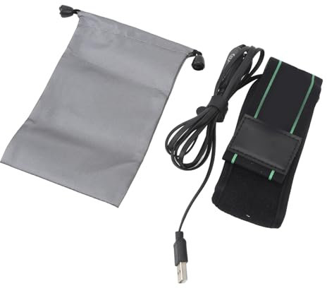 Riscaldatore per Obiettivo Fotocamera DSLR, Riscaldatore per Obiettivo USB Antiappannamento USB da 11,4 Pollici Una Cinghia Regolabile Resistente Al Freddo per i Viaggi