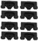 8PCS Air Fryer Silicone Bumpers for Instant 6qt, Silicone Air Fryer Rubber Corner Bumpers Air Fryer Replacement Parts Silicone Feet for Air Fryer Tray