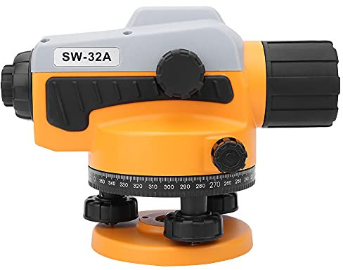 Hochpräzises Optisches Nivelliergerät mit 32-facher Vergrößerung, 360-Grad-Drehskalen und Klarem Bild, Kunststoffgehäuse, Geeignet für Bauingenieurvermessungen