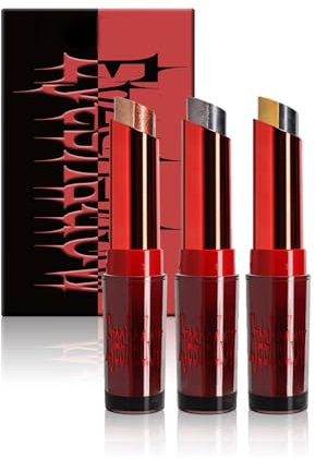 3-Stk Schimmer Lidschattenstift Set, zweifarbiger Lidschattenstift Highlighter-Eyeliner wasserfester Lidschattenstift glitzernder Farbverlaufs-Creme-Lidschattenstift für Augen- und Lippen-Makeup (B#)