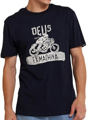 Deus Ex Machina Camiseta azul Old Turps Tee, navy, XL
