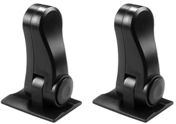 JMORCO Door Handle Lock Universal Door Lever Lock Safety Lock Anti-open Handle Lock Protection Device for Safety Door Lever Lock(Black 2pcs)