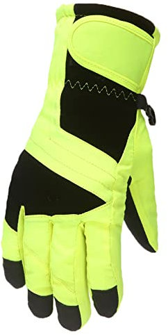 CCOOfhhc Kinder Skihandschuhe, wasserdichte Arbeitshandschuhe Winddichte Handschuhe Winter Warme Kinderhandschuhe Snowboard Fahrradhandschuhe Plüsch Fingerhandschuhe Jungen Und Mädchen