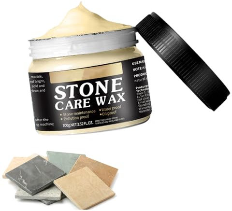 Marmor Politur, Versiegelungswachs, Marmorpflegeprodukte, Steinpolierwachs, Steinpflegendes Polierwachs, Wasserdichtes Mehrzweck-Polierwerkzeug, Tragbares Polierwachs Für Quarz, Granit, Fliesen