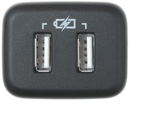 Adaptador USB para Coche, Rynplex Adaptador de Puerto USB Auxiliar for Coche, Interfaz de Audio Auxiliar, for GMC, Buick, Chevrolet 26213272