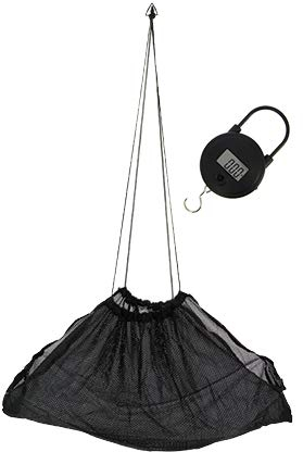 G8DS® Set Waage mit LCD Bildschirm Carp Scale inklusive Wiegesack Karpfenangeln Carp Fishing Outdoor