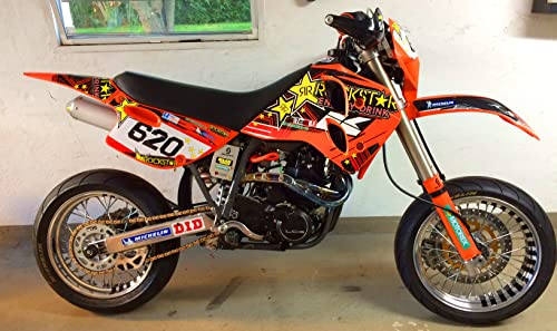 LC4 ab 1994-1998 LC4 EGS SC 400 | LC4 Duke SX SC EGS 620 ||DEKOR Decals Aufkleber Graphics