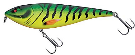 Berkley Zilla Glider Hechtköder – langsam sinkender Glide Bait mit Fusion 19 Drillingshaken – erratische Action mit extrem lautem Rasseln – bleifrei