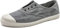 Natural World Eco - Zapatillas Hombre de algodón orgánico y Caucho - Color Gris 45-3102E