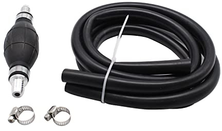 1 PC Fuel Line Black Universal Rubber Pump Hose Assembly Fuel Line 12mm(1/2) 6' Hose