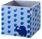 LIFENEY meets Die Maus Aufbewahrungsbox mit Streuprint für Kinder – Box mit dem kultigen Elefanten zum Verstauen von Spielzeug – 30 x 30 x 30 cm passend für klassische Würfelregale