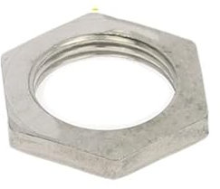 Genérico 1 Pieza de conexión de tubería de Acero Inoxidable SS 304 Tuercas hexagonales Tuercas hexagonales 1/81/4 3/81/2 3/41 1-1/41-1/2 Adaptador de Rosca BSP (tamaño : 1-1/2)