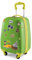 Hauptstadtkoffer - for Kids - Kindergepäck + Reflektierende Aufkleber Piraten, Kinderkoffer, Hartschalenkoffer, Reise Trolley für Kinder, Handgepäck, 24 Liter, Apfelgrün