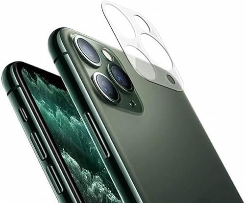 Camera Protector Compatible with iPhone 11, 11 PRO MAX, 12, 12 PRO Tempered Glass- Camera Lens Protector 9H Hardness 20D Thickness HD Clear - No Bubbles Case Friendly Pack of 2 (iPhone 12)