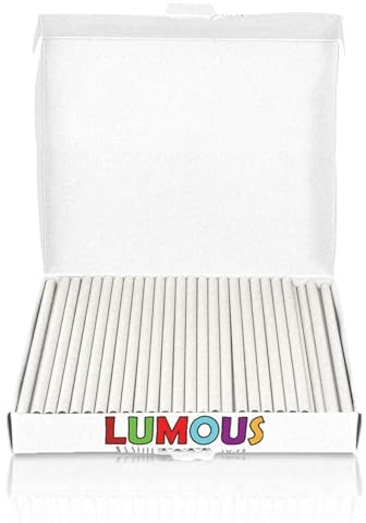GULLAIIR Paper Straws, 150 Pack Paper Drinking Straws Bio Degradable Drinking Paper Straws Wedding Party, Party Straws, Restaurant, Juice Drinking Straws (150Pcs White)
