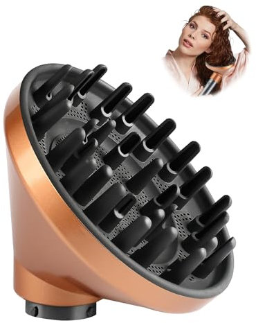 Upgraded Diffuser for Dyson Airwrap Styler, Hair Dryer Diffuser Nozzle Attachment for Dyson for Airwrap HS05 HS03 HS01