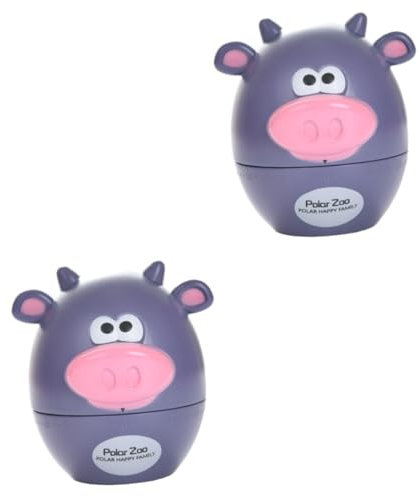 Alipis 2 STK Kalb-Timer 60-Minuten-Timer Maschinen-Timer Countdown-Uhr Timer für Kinder Kuh fokussiert küchenhelfee Backzeit mechanische Zeitschaltuhr Anzahl Wecker rotieren Abs Violett