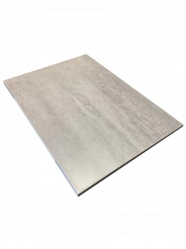 AKKE Tischplatte Möbelplatte Rechteckig Arbeitsplatte Schreibtischplatte Bürotischplatte für Schreibtisch Esstisch Wohnzimmertisch Beton 60x60 cm