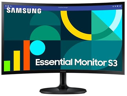 Samsung Ecran PC S36GD, Taille 24 - Dalle VA, Résolution FHD (1920 x 1080), 100Hz, Inclinable, VESA 75 x75, Contraste 3000:1, Eye Saver Mode, Flicker Free, HDMI (1,4), VGA, Prise Casque, LS24D366GAU