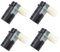 QASULER 4 Stück PDC-Parksensor, for Audi, A6 S6 4B 4F A8 S8 A4 S4 RS4 7H0919275C 7H0919275 7H0 919 275 C Auto Einparkhilfesensor