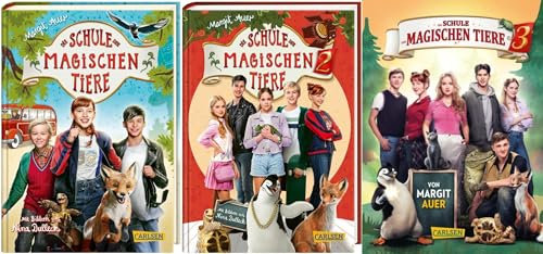 Die Schule der magischen Tiere - Filmbücher Band 1-4 plus 1 exklusives Stickerset
