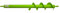WERHE Tarière pour perceuse 60 mm Ø, 450 mm de long - Tarière de jardin pour visseuse sans fil pour planter, fleurir et creuser des trous - Outil de creusement pour le jardin