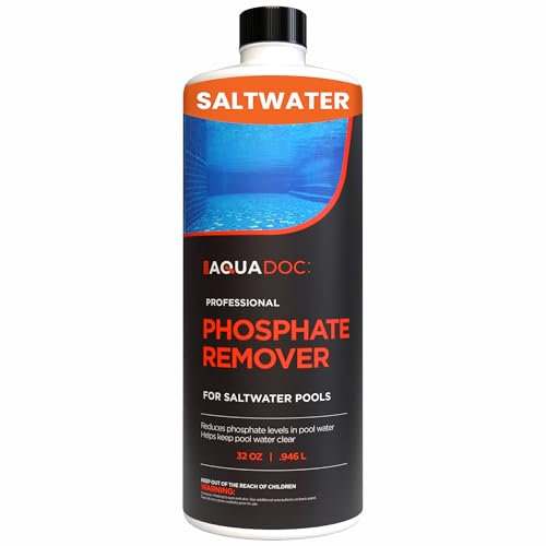 Phosphatentferner für Salzwasserpools – Poolphosphatentferner zur Reduzierung von Phosphaten und Verbesserung der Wasserklarheit – AquaDoc Poolpflegeformel hergestellt in den USA – 907.2 g