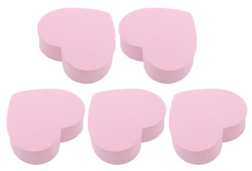 PRETYZOOM Décoration Antenne Voiture 5pcs Forme Cœur Rose en Eva, Installation Facile sans Affecter L'antenne, Accessoire Mignon pour SUV et Parking, pour Toutes Conductrices