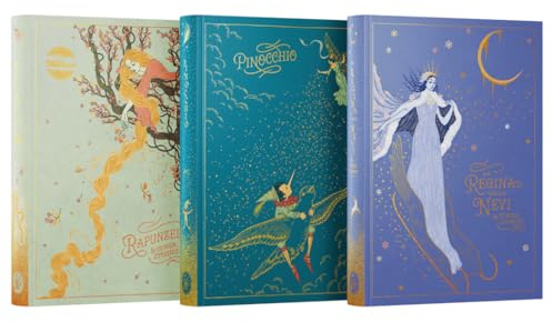 Collezione Storie Meravigliose II. Contiene 3 libri: La regina delle nevi & other stories, Pinocchio, Rapunzel & other stories