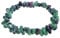 Lebensquelle Plus besonderes Splitterarmband | Handgefertigtes Elastisches Stretch Splitter Armband | Echter natürlicher Edelstein (Zoisit mit Rubin)