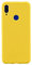 cuzz Funda para Xiaomi Redmi 7+(Protector de Pantalla de Vidrio Templado) Carcasa Silicona Suave Gel Rasguño y Resistente Teléfono Móvil Cover-Amarillo