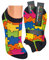 Damen Sneaker Socken (2 Paar) witzig 42-47 Puzzle