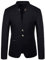 Veste De Costume Homme Automne Hiver Col Montant Blazer Couleur Unie Moderne Slim Fit Manteau A-Black1 4XL