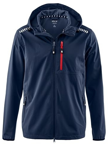 pka moderne Herren Softshelljacke für die Arbeit mit 8.000mm Wasssersäule