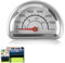 Thermometer Ofenthermometer für Backofen Kompatibel mit Omnia Backofen, Backofen Thermometer Edelstahl Grillthermometer mit 7cm Sonde Grill für Grill BBQ Gasgrill Smoker Temperaturanzeige 0-400℃ Grad