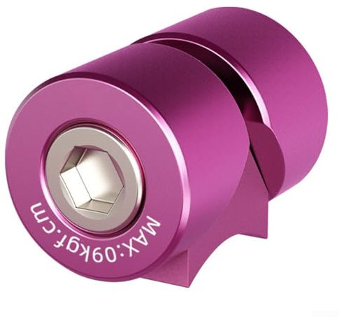 Sturdy Aluminum Alloy Bicycle Seat Clamp Ensures a Secure Fit During All Rides (Pink)
