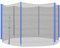 SPORTNOW Red de Seguridad para Cama Elástica Ø305 cm Red de Trampolín Redondo para Exterior Protectora para Cama Elástica de 6 Postes Rectos Azul