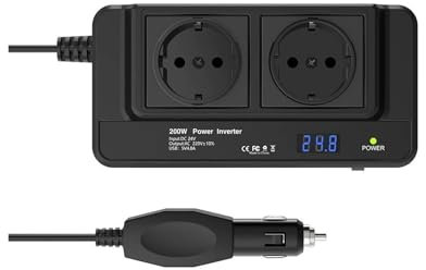 Inverter Onda Pura Inverter Potenza A Onda Sinusoidale Modificata 24 V CC A 220 V CA Convertitore Per Camion 24 V 200 W Convertitore