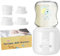Delousiber Baby Bottle Warmer, Portable Milk Warmer for Travel, Bottle Warmer for Breastmilk, Fast Heating, Smart Temperature Control, LCD Display for Philips Avent, Tommee Tippee, Comotomo,MAM