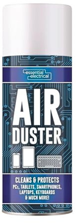Air Duster Spray 400ml – Compressed Gas Cleaner for Laptop, Keyboard, PC, Printer, and Electronics – Dust Remover for Tech & Office Gadgets