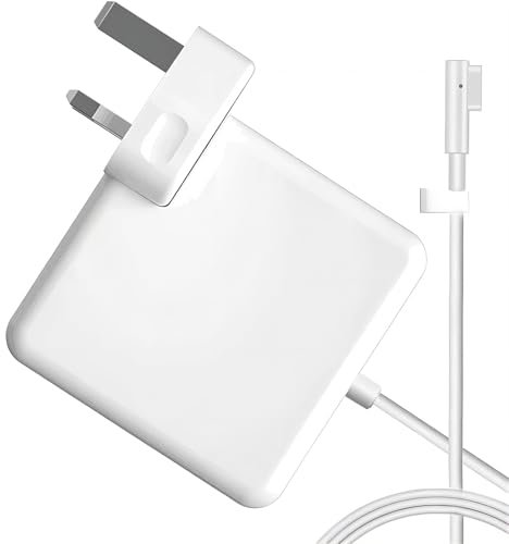 Mac Book Pro/Air 60W L-Tip Laptop Power Adapter Compatible with Mac Pro13 15 inch 2009, 2010, 2011, 2012-Mid Mags Safe 1 60W L-Tip Charger Models A1278, A1181, A1184, A1342, A1185, A1344, A1330 etc