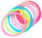 Ciieeo 50 piezas Pulseras de Silicona Luminosas Accesorios de Fiesta Retro Pulseras Brillantes para Adultos para Cumpleaños Temáticos