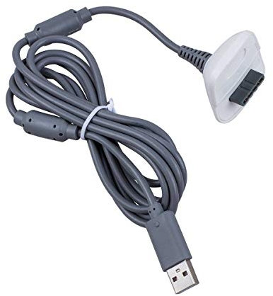 Câble de charge USB Cordon Chargeur de fil pour manette filaire de manette de jeu pour manette sans fil Xbox 360