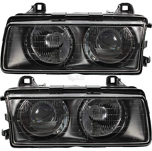 Scheinwerfer Set für 3er (E36) Bj. 90-94 H1+H1 Limousine Coupe Cabrio Touring