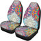 TOADDMOS Autositzbezüge, Mandala, Patchwork, Bohemian, bunt, Eimer, Vordersitze, Schutz, universelle Passform für Autos, Limousine, SUV