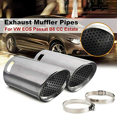 Riloer Auto Auspuffrohr Heckschalldämpfer Spitze Heck Für B6 CC Kombi